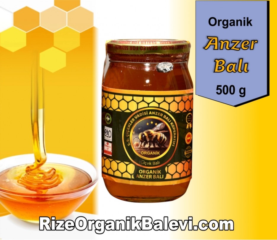 Organik Anzer Balı 500 GR